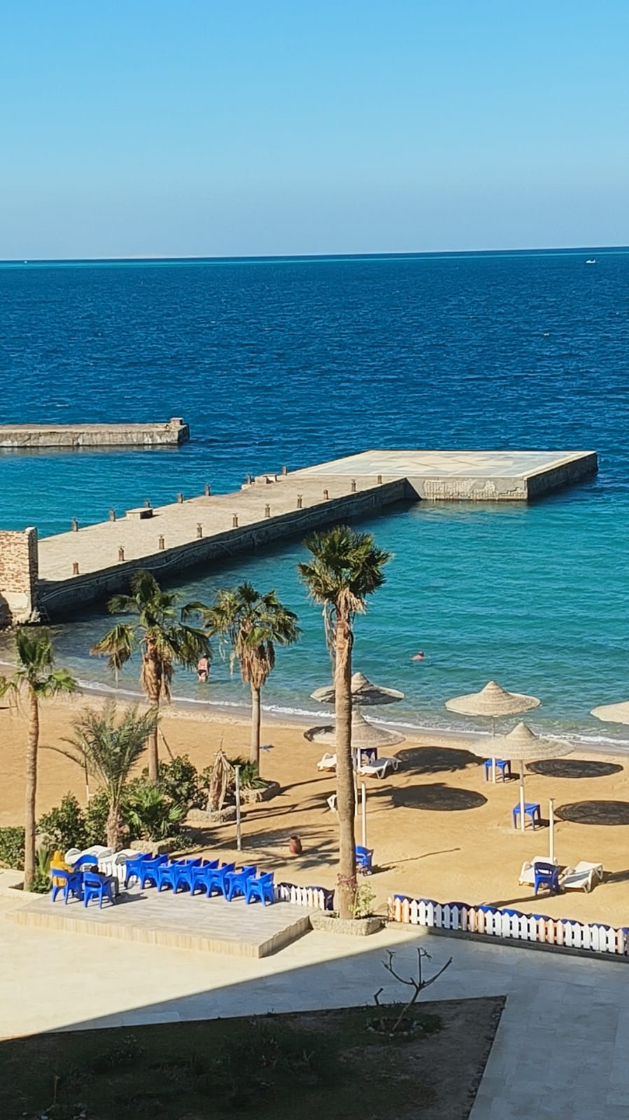 D31 chalet Red Sea beach view